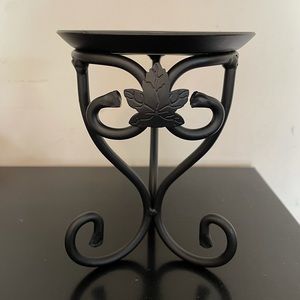 Longaberger wrought iron pillar candle stand.